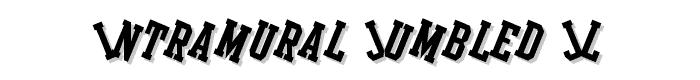 Intramural Jumbled JL font